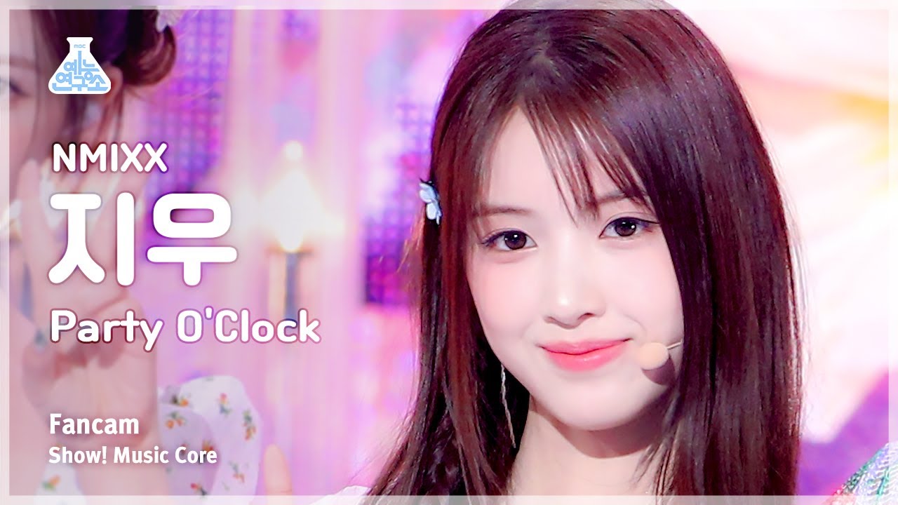 [예능연구소] NMIXX JIWOO – Party O’Clock(엔믹스 지우 - 파티 어 클락) FanCam | Show! MusicCore | MBC230715방송