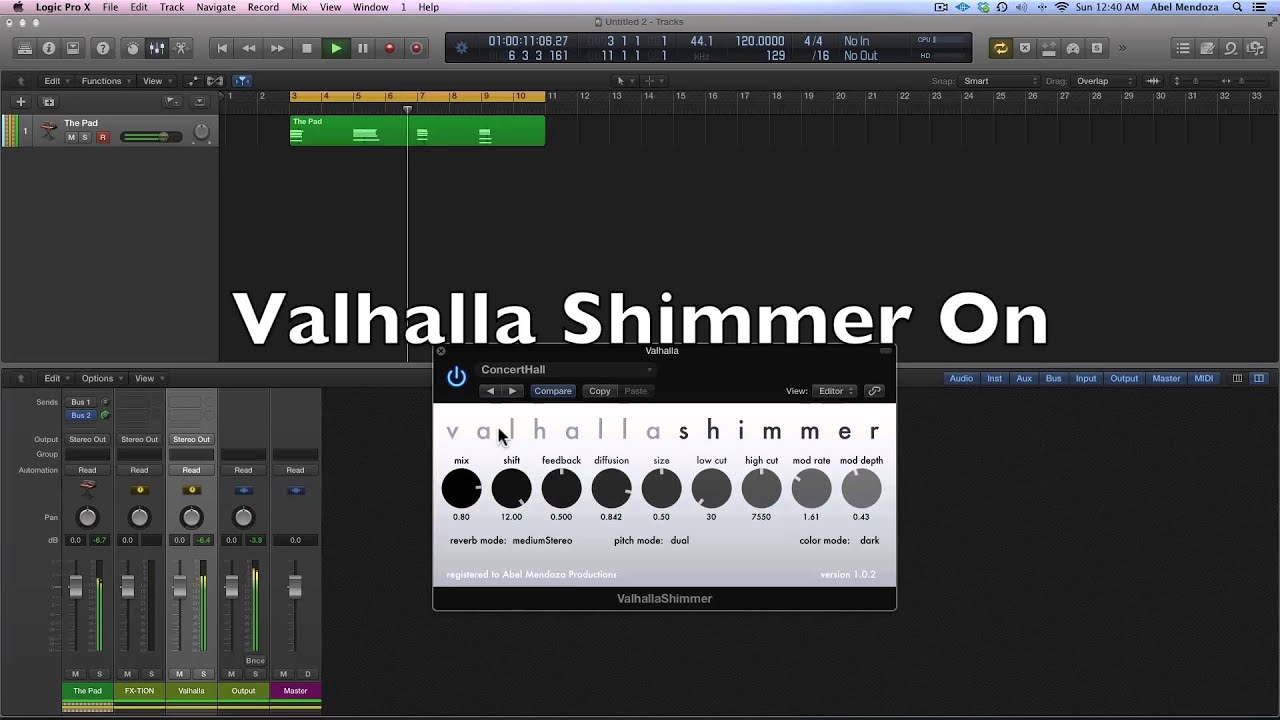 Valhalla Shimmer & FX TION - (Shimmer Pad Setting) - Face Off