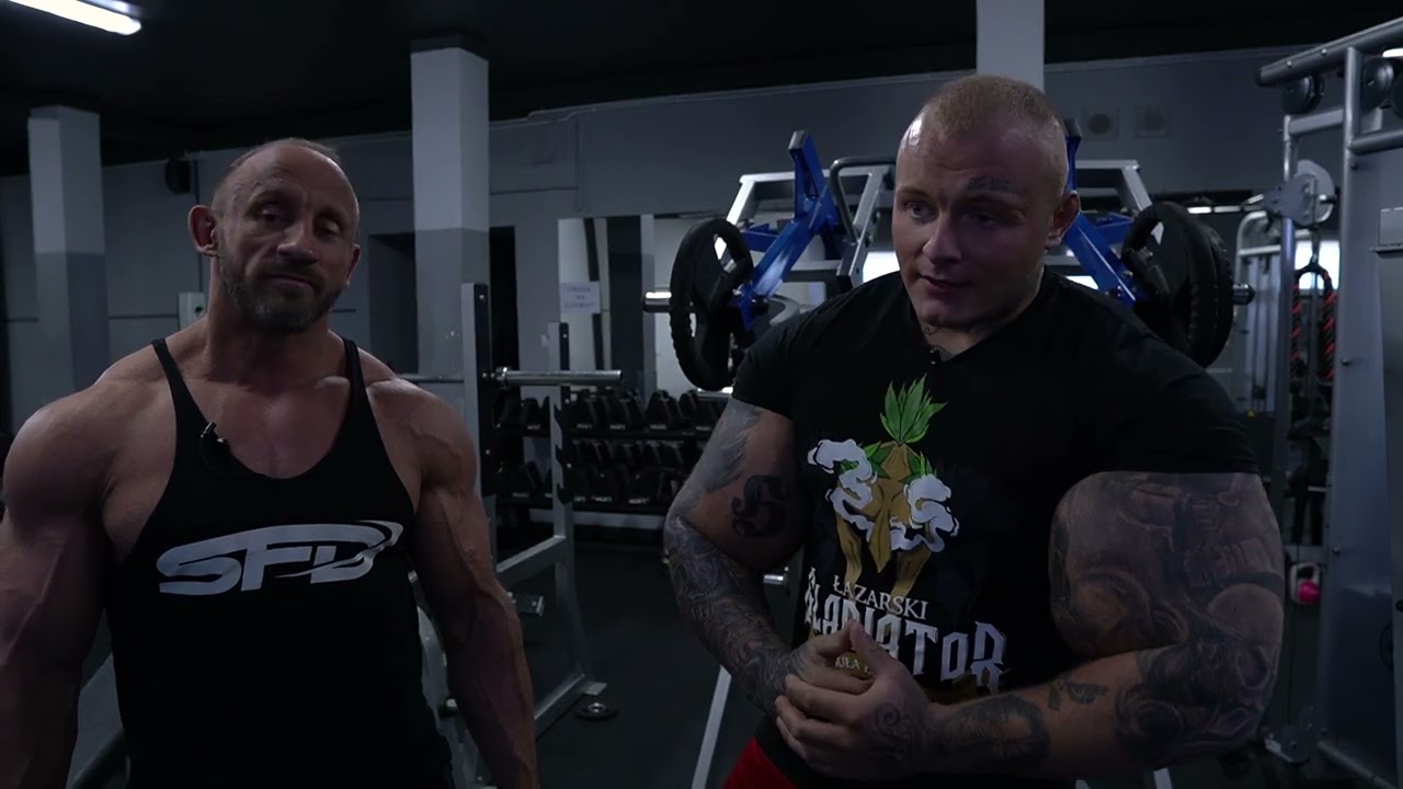 Szymon Komandos Radek Słodkiewicz Trening Największych Łap ( król syntholu)