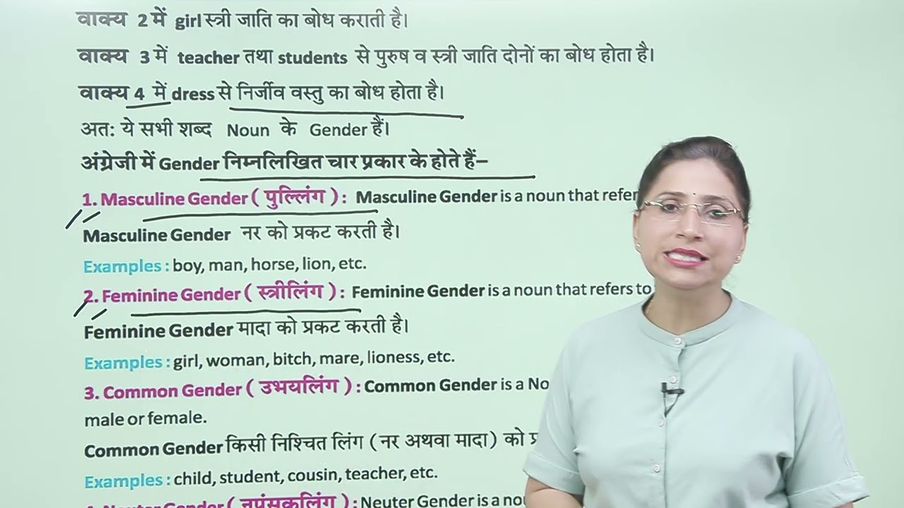 Ch 5 | Gender |  Modern English Grammar | Class 05 | Unit 1 | Growing Mind | For Children