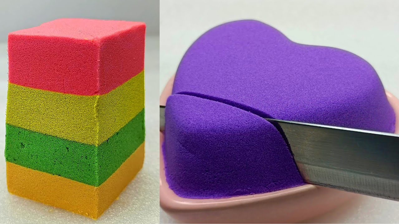 Most Satisfying Kinetic Sand ASMR 😍 | No Talking & Relaxing Compilation 24
