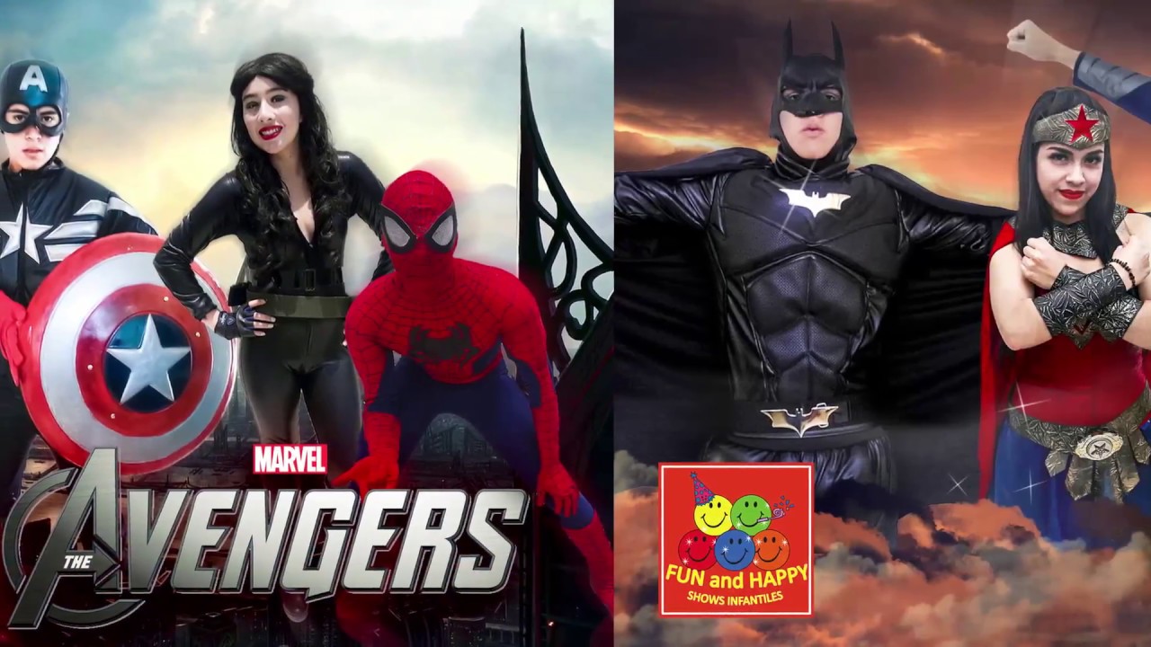 SHOWS INFANTILES SUPERHEROES!! / Fun and happy shows infantiles 💖 #SUPERHEROES #SUPERMAN #SPIDERMAN