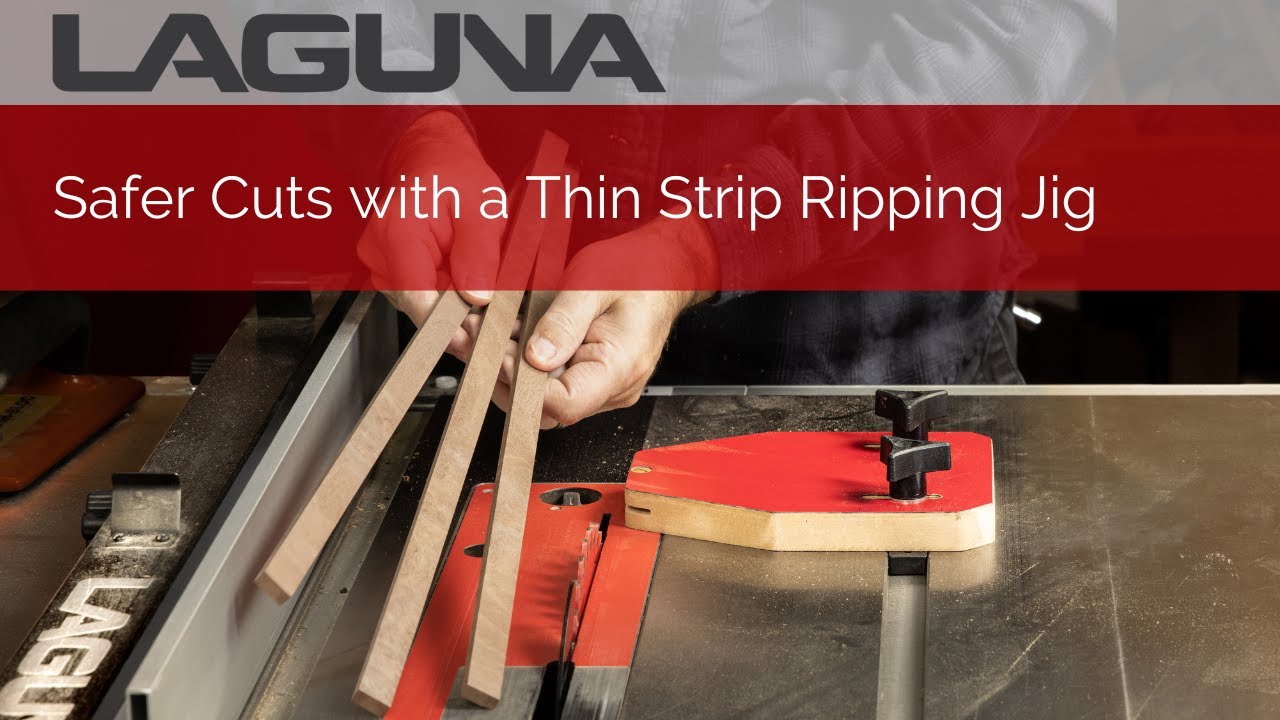 Thin Strip Ripping Jig For Your Woodworking Needs | Laguna Tools Table Saw
