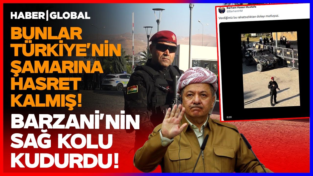BUNLAR RESMEN SAPITMIŞ! Haddini Aşan Barzani'nin Sağ Kolundan Skandal Paylaşım!