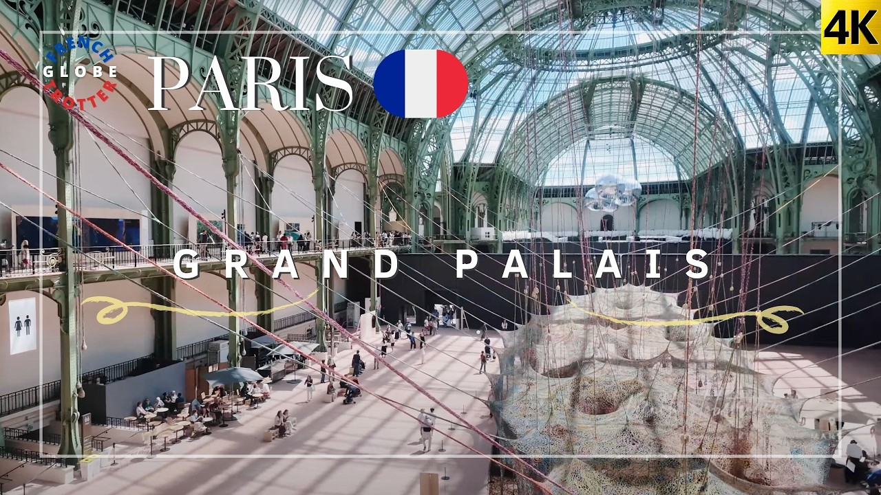 PARIS Grand Palais Interior Full Walking Tour🇫🇷 Ending Soon- Ernesto Neto Art Exhibition 2025 4K