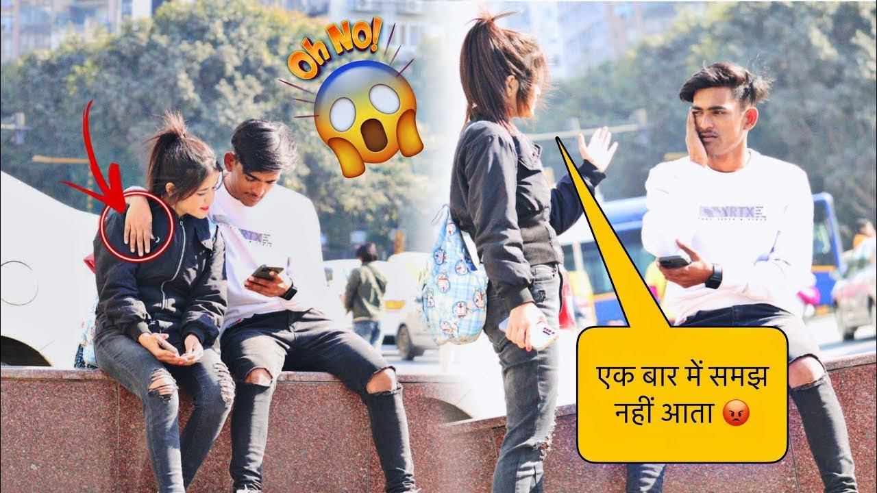 Extra Hand Prank ( Part 2 ) on Delhi stranger girl || Tiwari Adarsh 