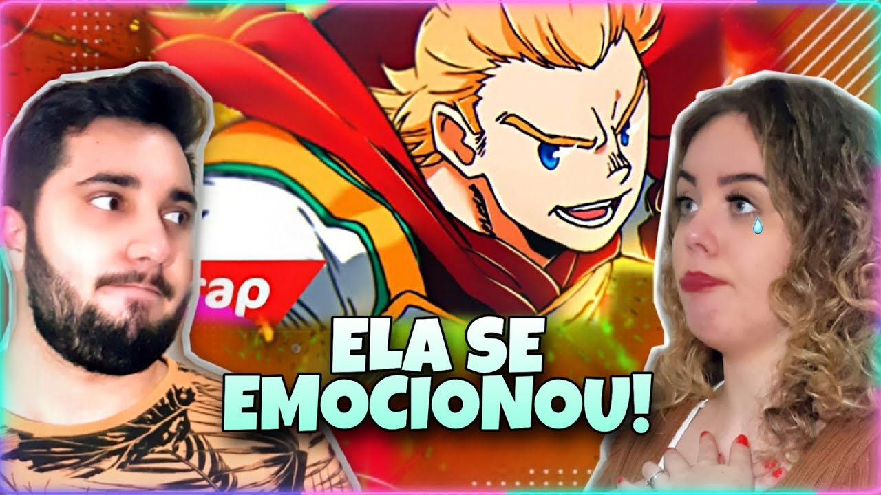 REACT - Rap do Mirio (Boku no Hero Academia) - VOU SALVAR 1 MILHÃO | NERD HITS