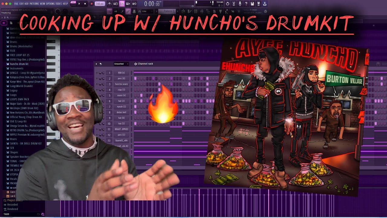 Готовим с DrumKit от Huncho (соус)!