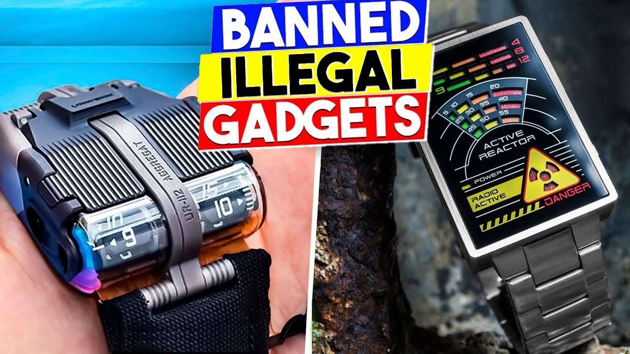 TOP 80 BANNED, SPY AND ILLEGAL GADGETS AVAILABLE ONLINE