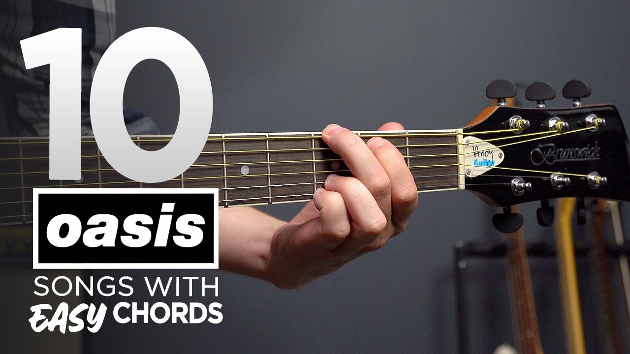 Play 10 OASIS Songs on ACOUSTIC Guitar