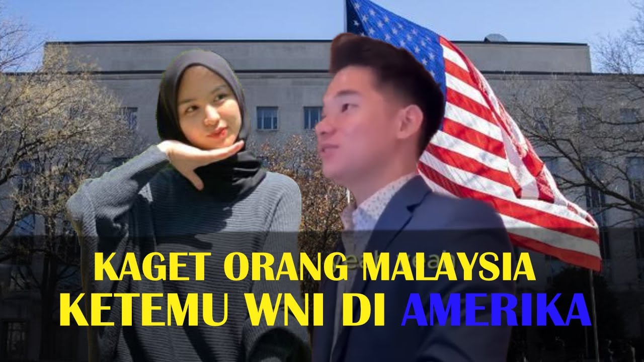 KAGETNYA ORANG MALAYSIA! Ketemu Orang Indonesia di Amerika