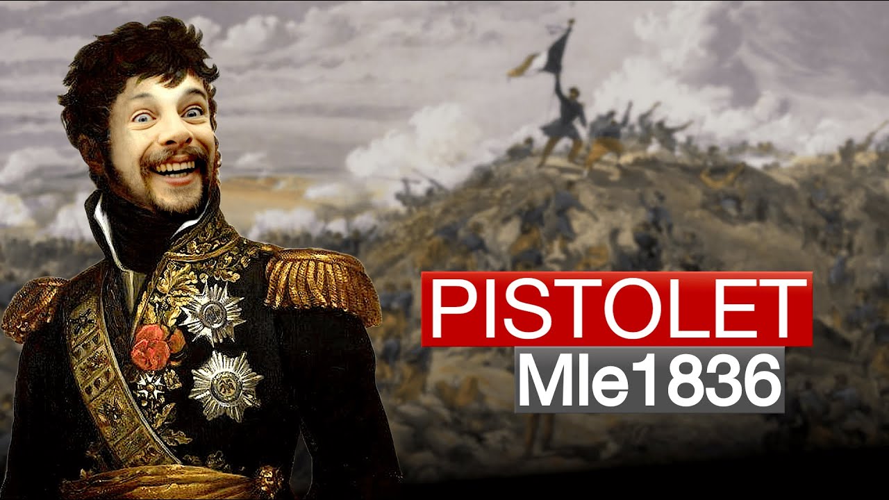 Les TIREURS d'ÉLITE de l'ARMÉE FRANCAISE - Pistolet d'OFFICIER de GENDARMERIE Mle 1836