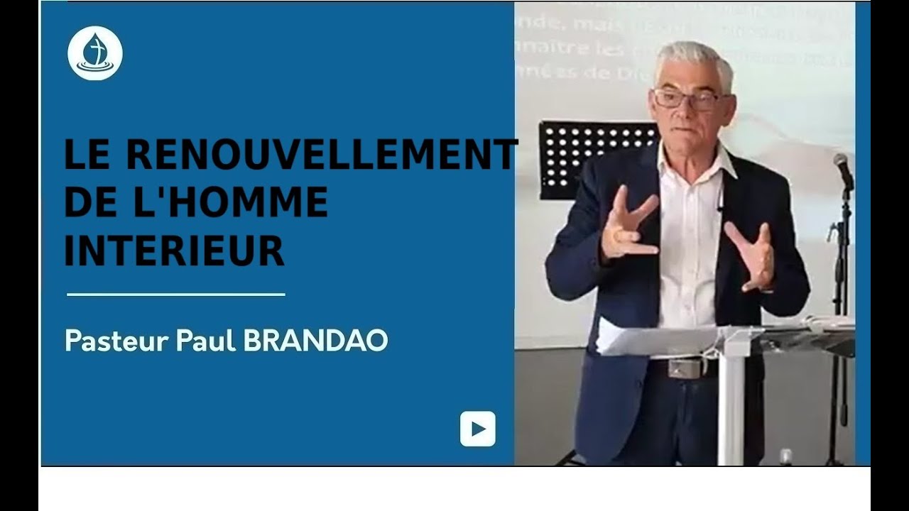 LE RENOUVELLEMENT DE L'HOMME INTERIEUR (Compréhension de la relève de la nouvelle génération)