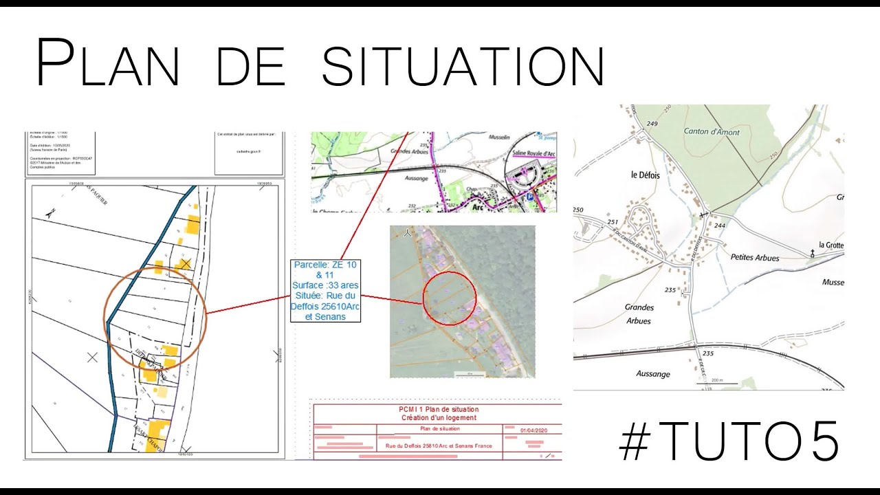 Plan de situation #TUTO5
