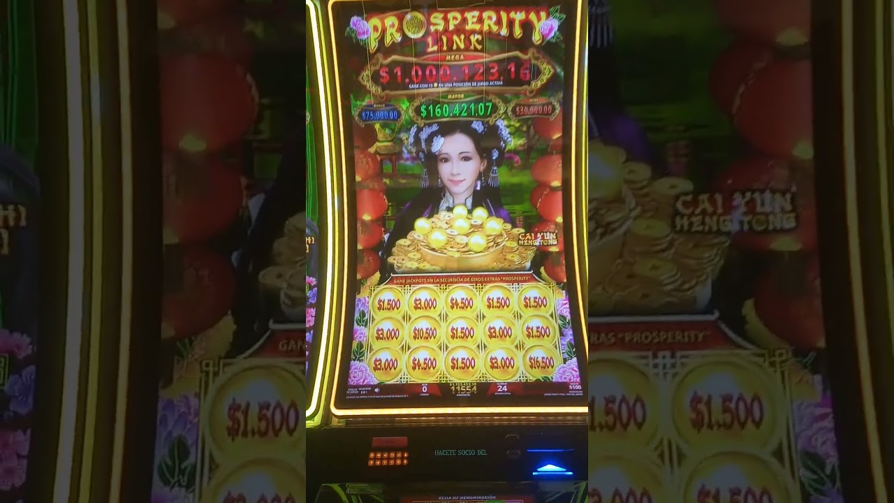$1,000,000+ Grand Jackpot win on Prosperity Link 