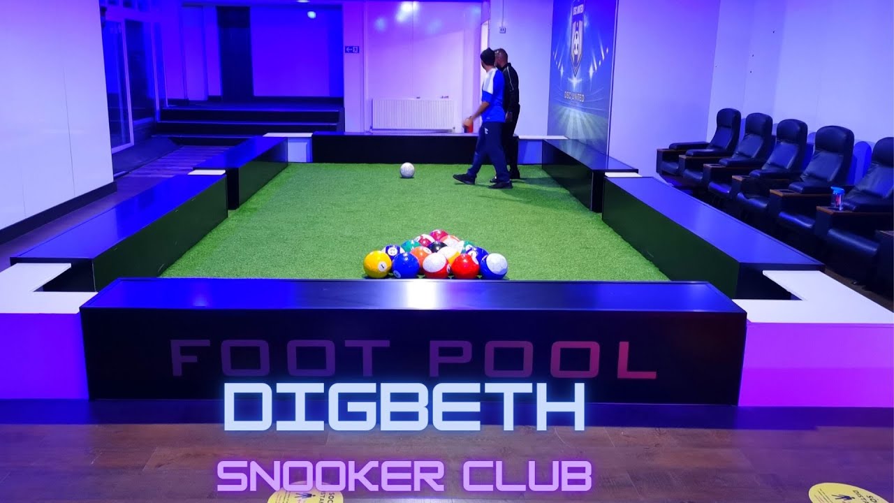 FOOTPOOL WHAT IS IT? | Digbeth Snooker Club | Birmingham