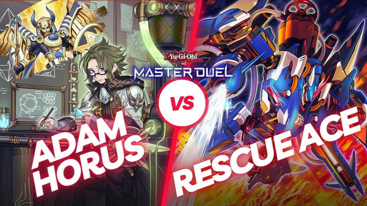 Adamancipator Horus vs Rescue-Ace | Rocks are back even without Block Dragon! Yu-Gi-Oh! Master Duel