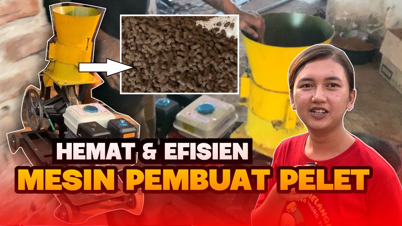 HEMAT & EFISIEN ! MESIN PEMBUAT PELET 😎SIAP COD KESELURUH INDONESIA 👌