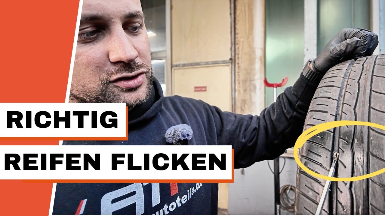 Reifen Reparatur - 3 Top Möglichkeiten💡