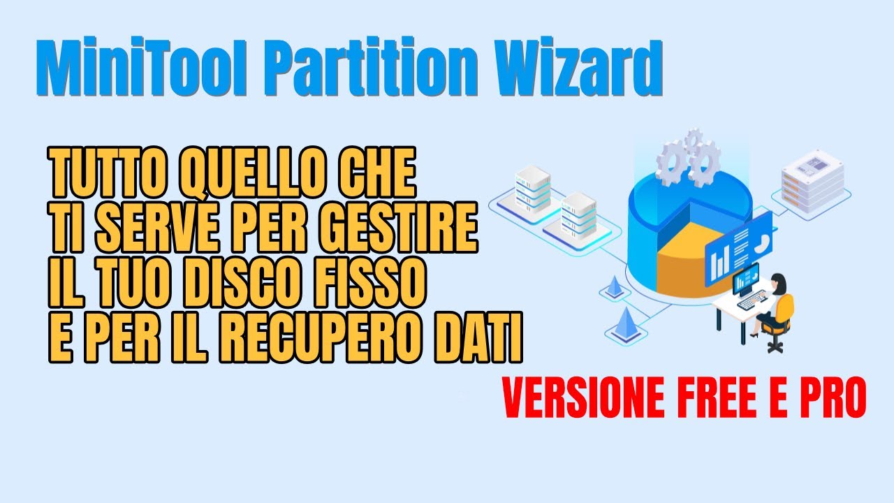 MiniTool Partition Wizard: tutto quello che ti serve per gestire il tuo disco fisso Free e Pro