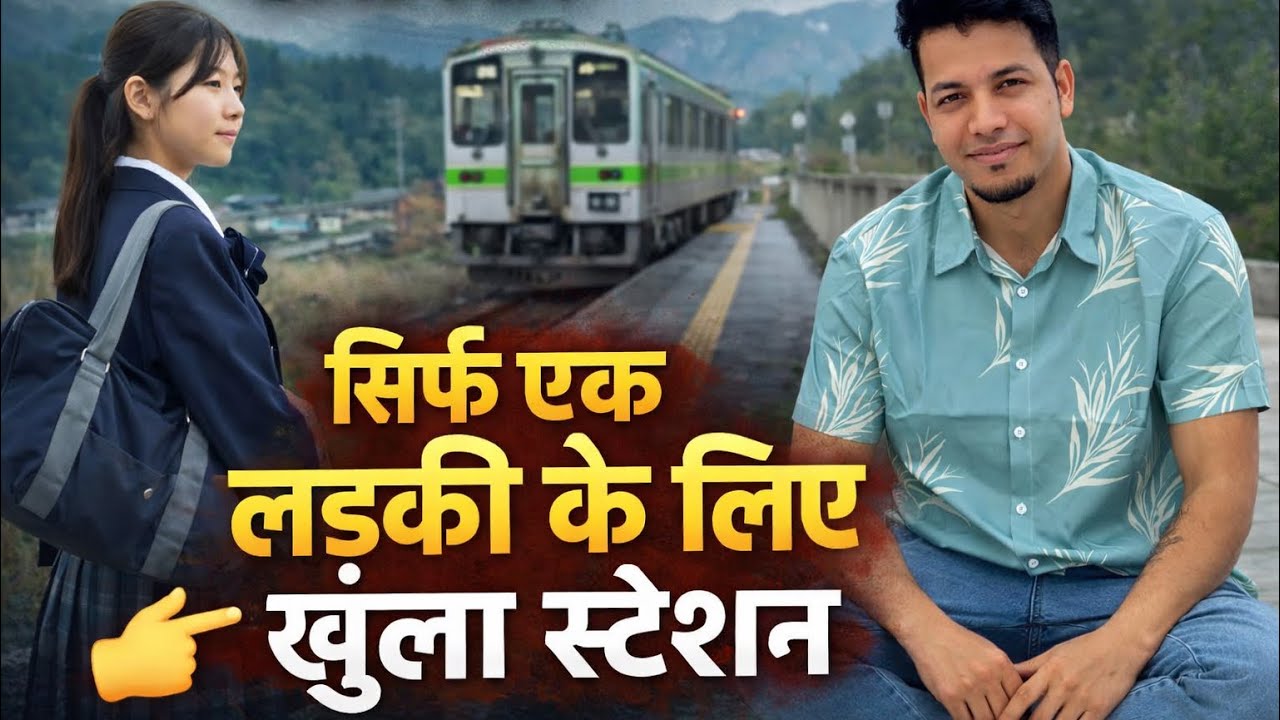 🇯🇵 सिर्फ एक लड़की के लिए ज़िंदा रहा स्टेशन! 😭#Japan #HeartTouching #Viral #Shorts #Inspiring