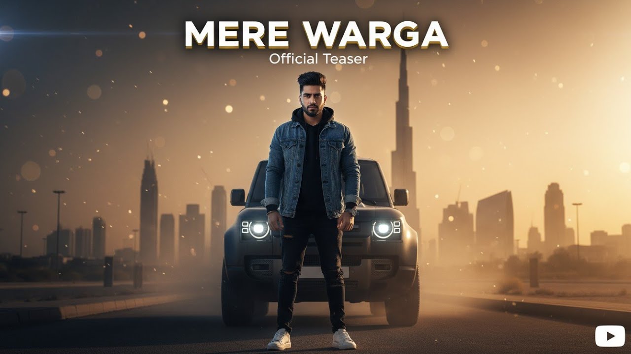 MERE WARGA (Official Teaser) | Desi x Dubai Vibe | Punjabi Trap Anthem 2025 🔥