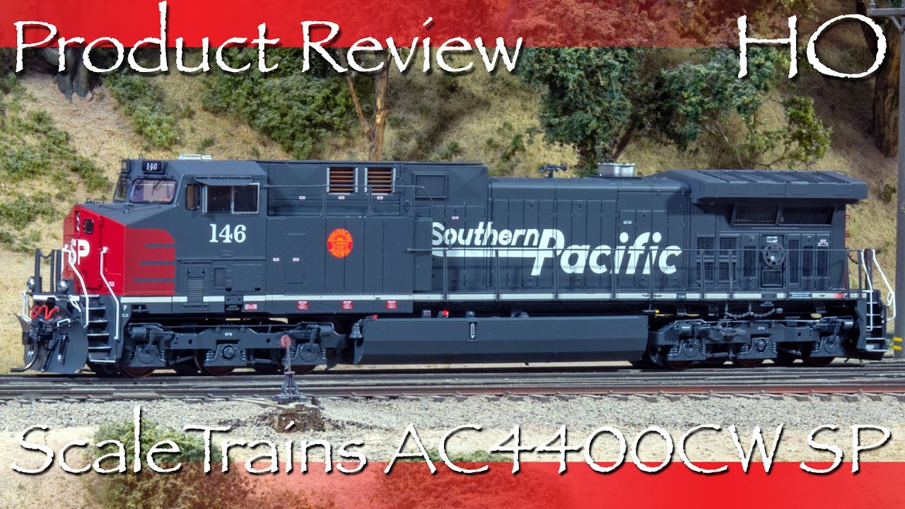 Обзор продукта ScaleTrains HO AC4400CW SP — мощный двигатель масштаба HO!
