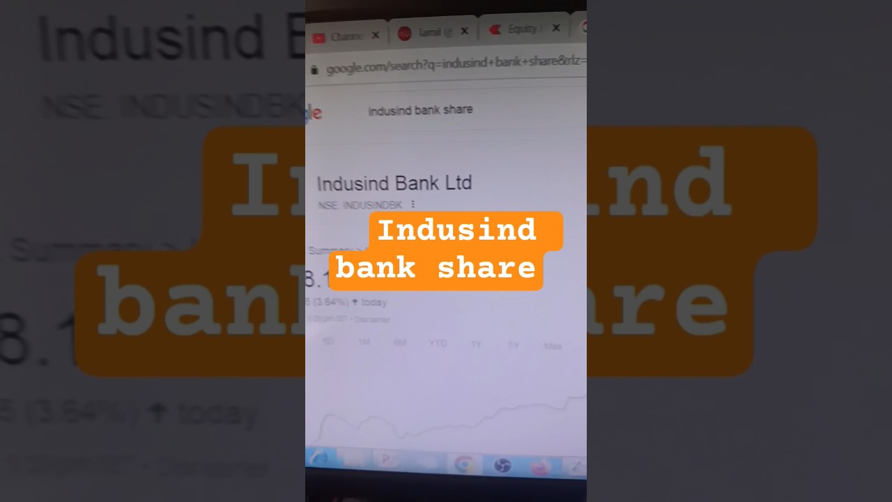 அட்ரா சக்க indusindbk share gained 4%. #indusindbankshare