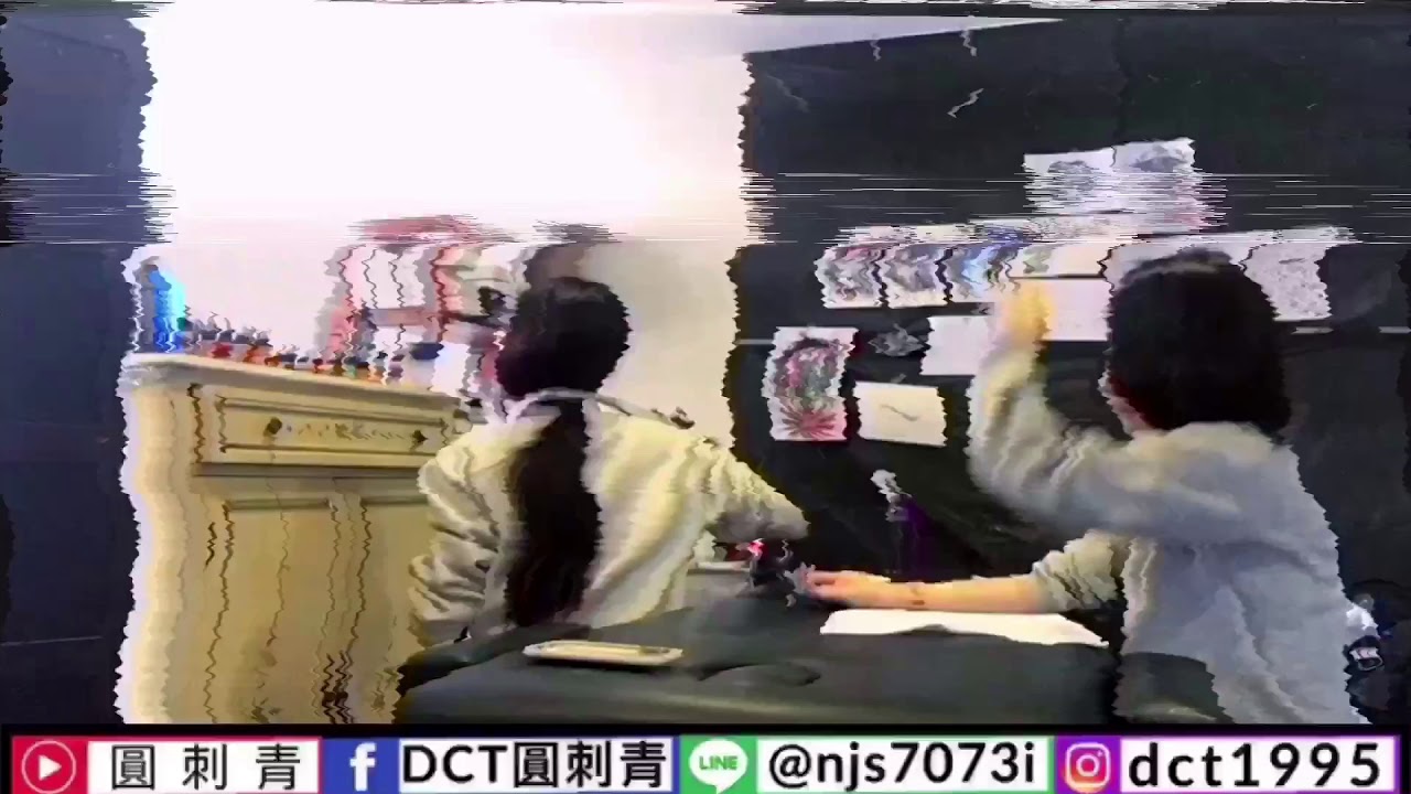 【圓刺青】彩色比較痛嗎？！第一次刺青！ft.台中正妹教練