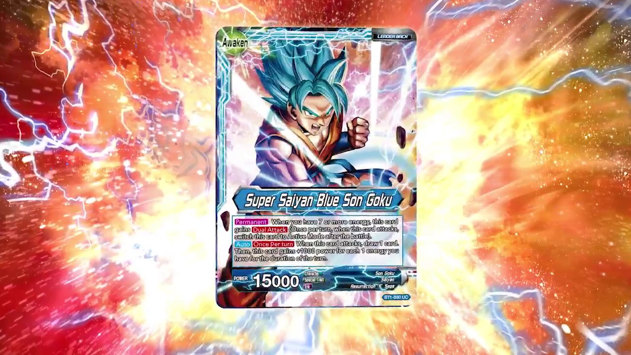 DRAGON BALL SUPER CARD GAME Tutorial movie②