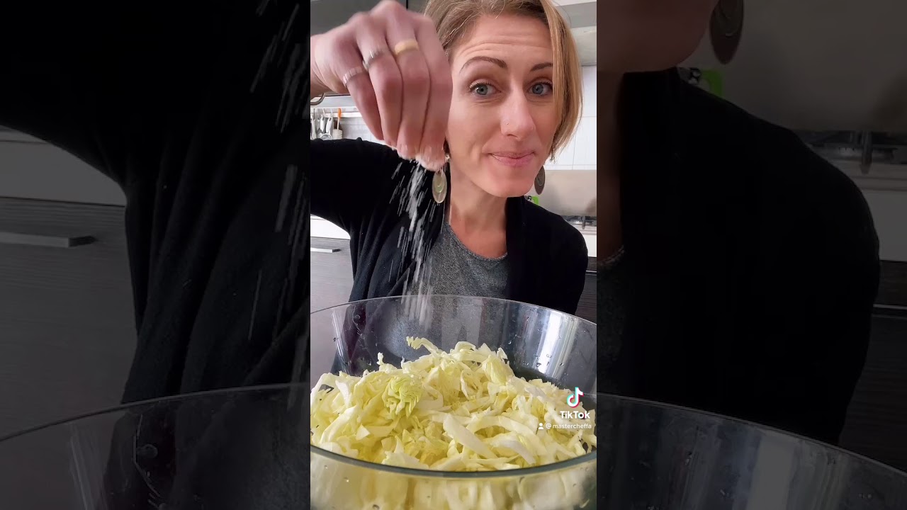 Insalatina di cavolo cappuccio - RICETTE IN PILLOLE