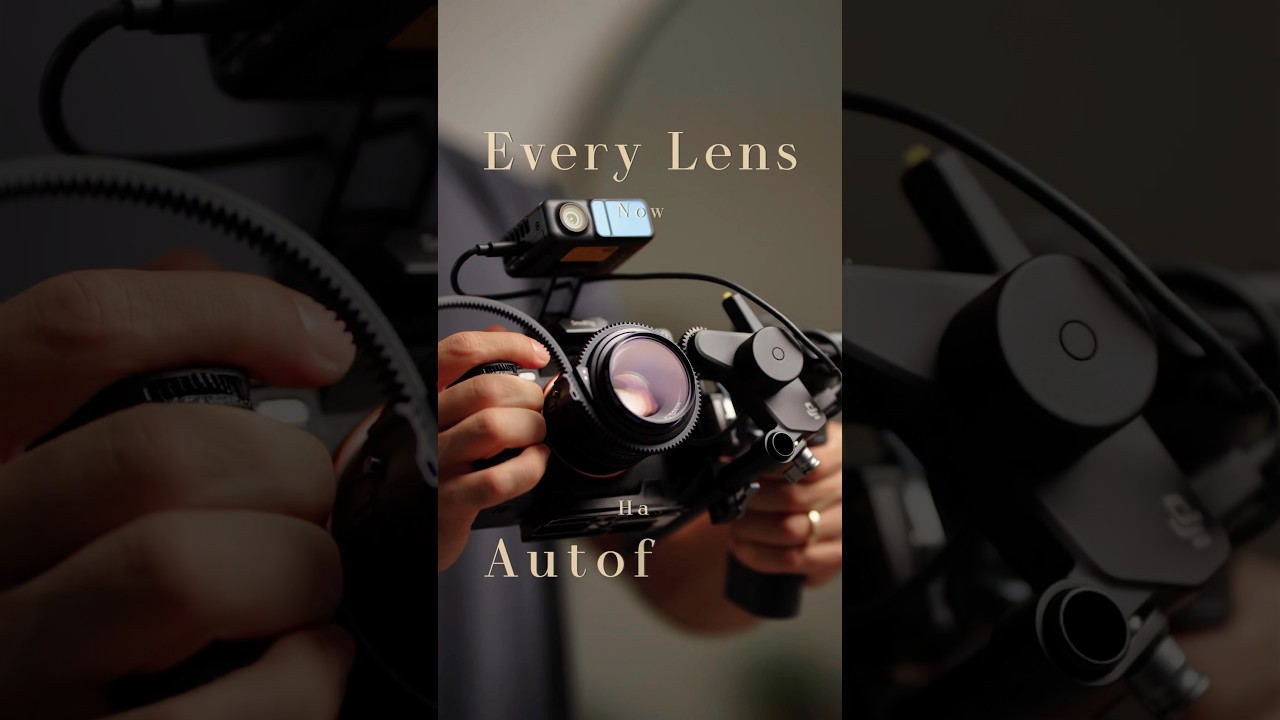 EVERY Lens now has Autofocus 🎥