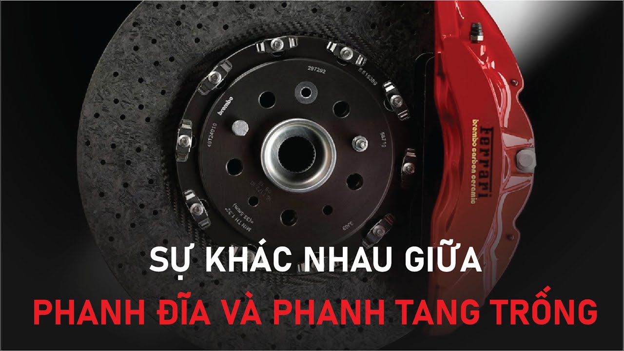 Giữa phanh đĩa v&agrave; phanh tang trống: C&oacute; ưu, nhược điểm g&igrave;?