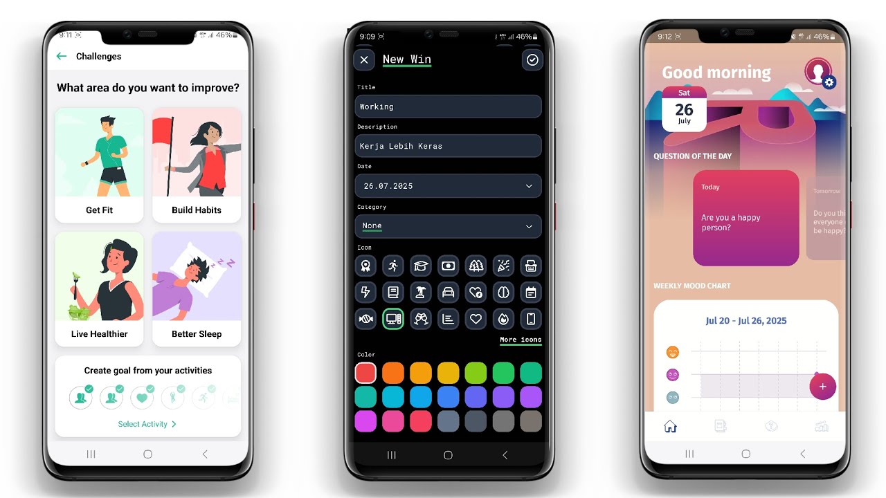 3 Best Mood Tracker Apps for Android 2026