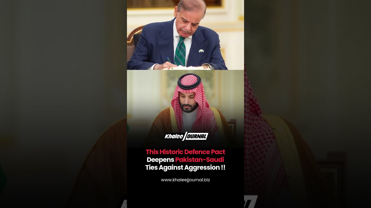 Pakistan & Saudi Arabia Sign Historic Defence Pact 🤝 | Security Alliance 2025