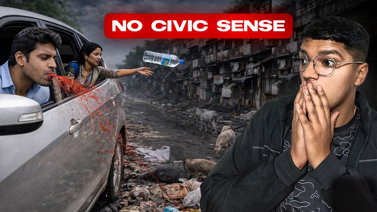 WHY INDIAN'S DON'T HAVE CIVIC SENSE | AMAN CHAUDARY