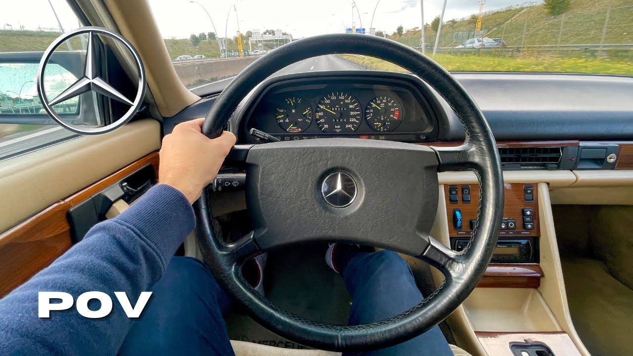 1986 Mercedes-Benz S-Class (300 SE W126) POV TEST DRIVE 4k