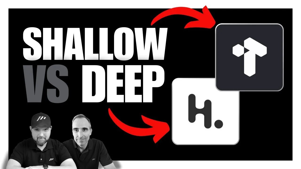 Tana vs Heptabase and Shallow vs Deep Thinking using Note Taking Apps