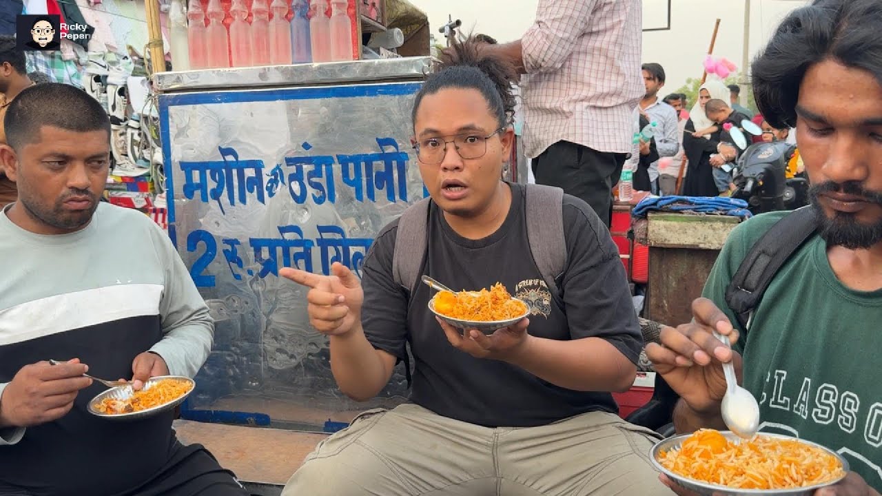 STREETFOOD-AN DI JAMA MASJID!! LAUTAN MANUSIA!! NYOBAIN BANYAK JAJANAN LEGEND!!!