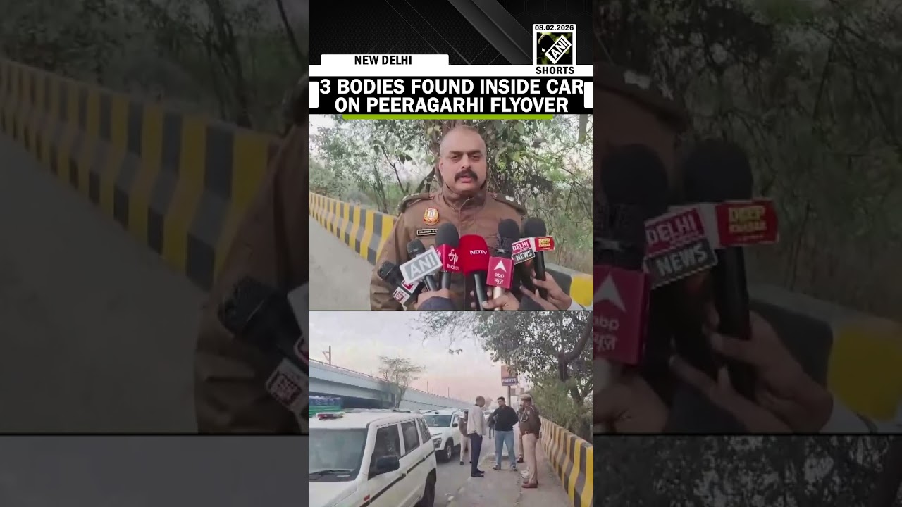 Three bodies found inside a Car in Delhi&rsquo;s Peeragarhi flyover, probe on