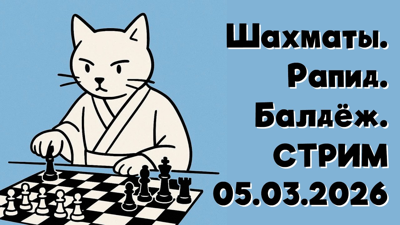 Шахматы. Рапид. Балдёж.