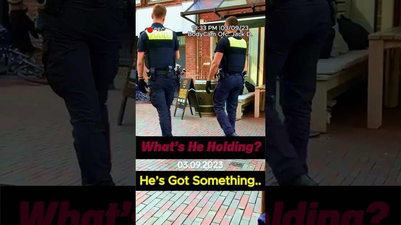 Tense Police Standoff With Armed Suspect