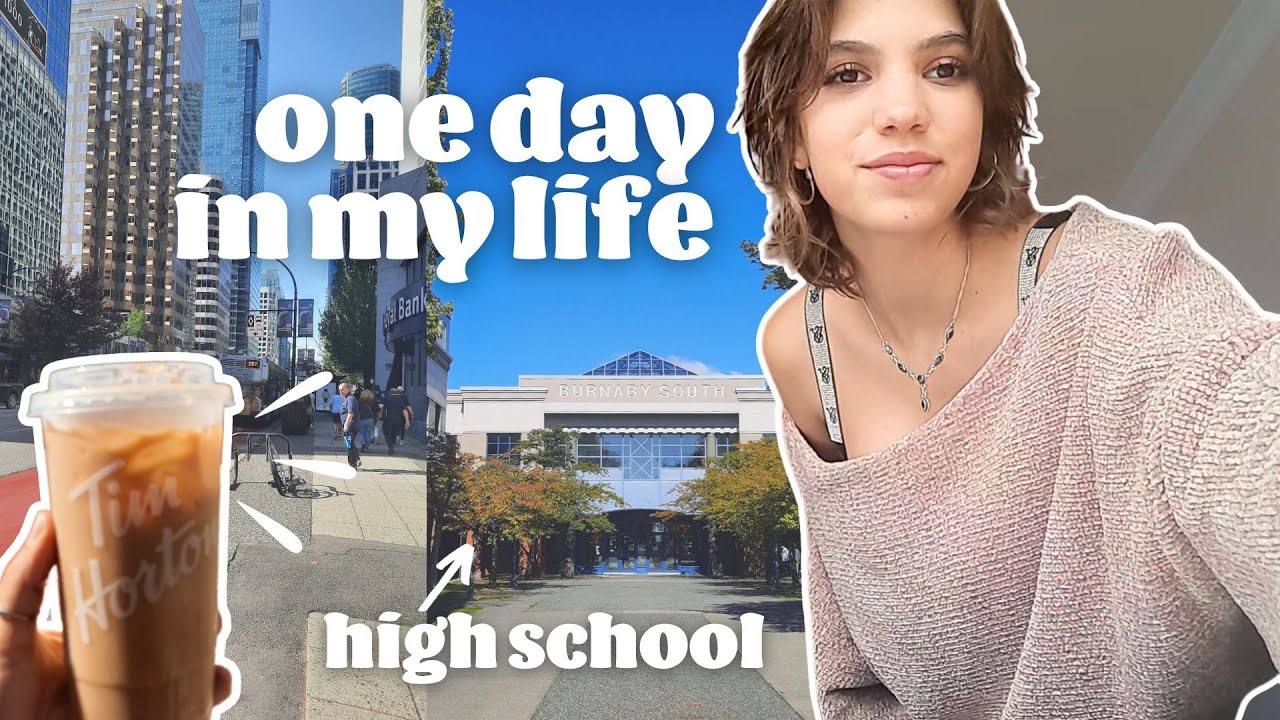 SCHULTAG an einer kanadischen HIGH SCHOOL 🇨🇦 Auslandsjahr Kanada | Katharina Vlog 1