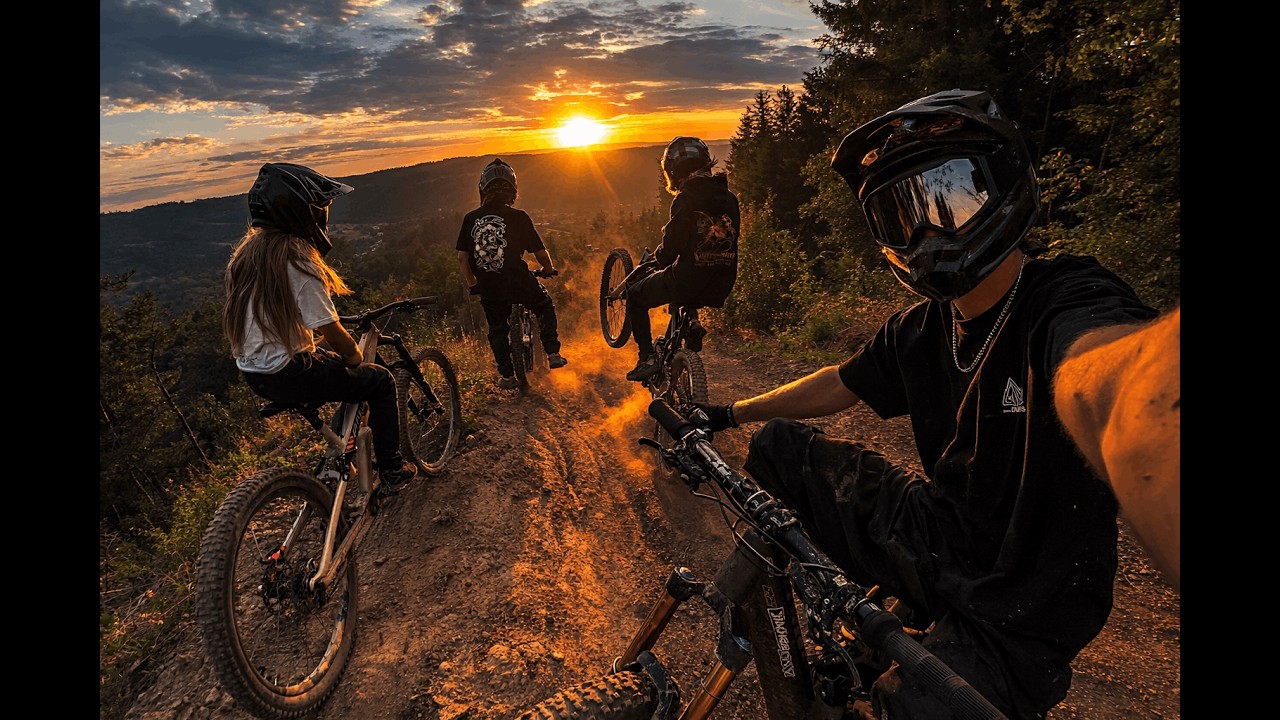 Noskovic a nový kola na trailu