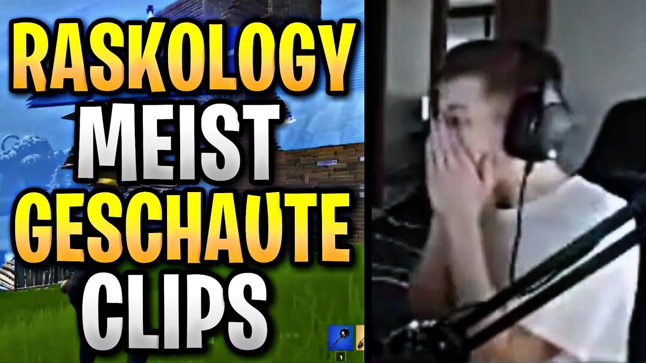 RASKOLOGY MEIST GESCHAUTE CLIPS FORTNITE 🔥😁 | BEST OF RASKOLOGY 💥 | RASKOLOGY SNIPER 😉