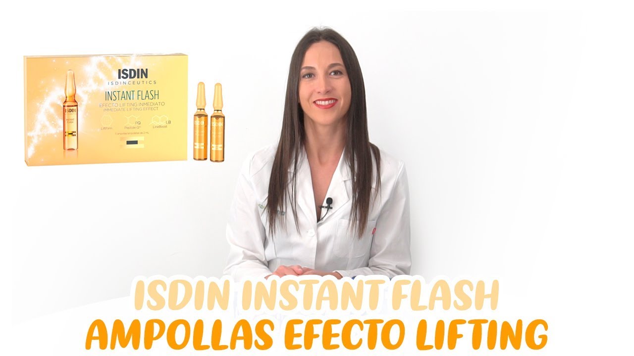 Consigue una piel joven y perfecta con las ampollas lifting de ISDIN