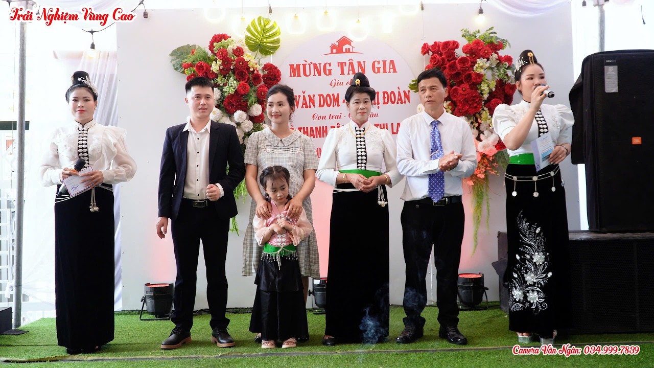 Toàn Cảnh Lễ Mừng Tân Gia GĐ Dom Đoàn & Tâm Lan Bản Mường Pồn - Mường Pồn - Điện Biên