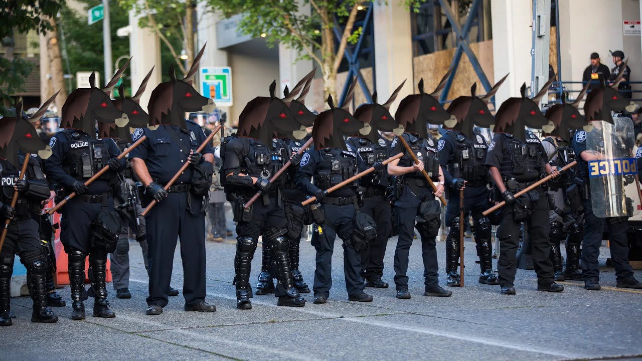 VITALITY RIOTPOLICE CLASHES WITH ILLEGALS (IF/Sv2) ON WILDERNESS BORDER!