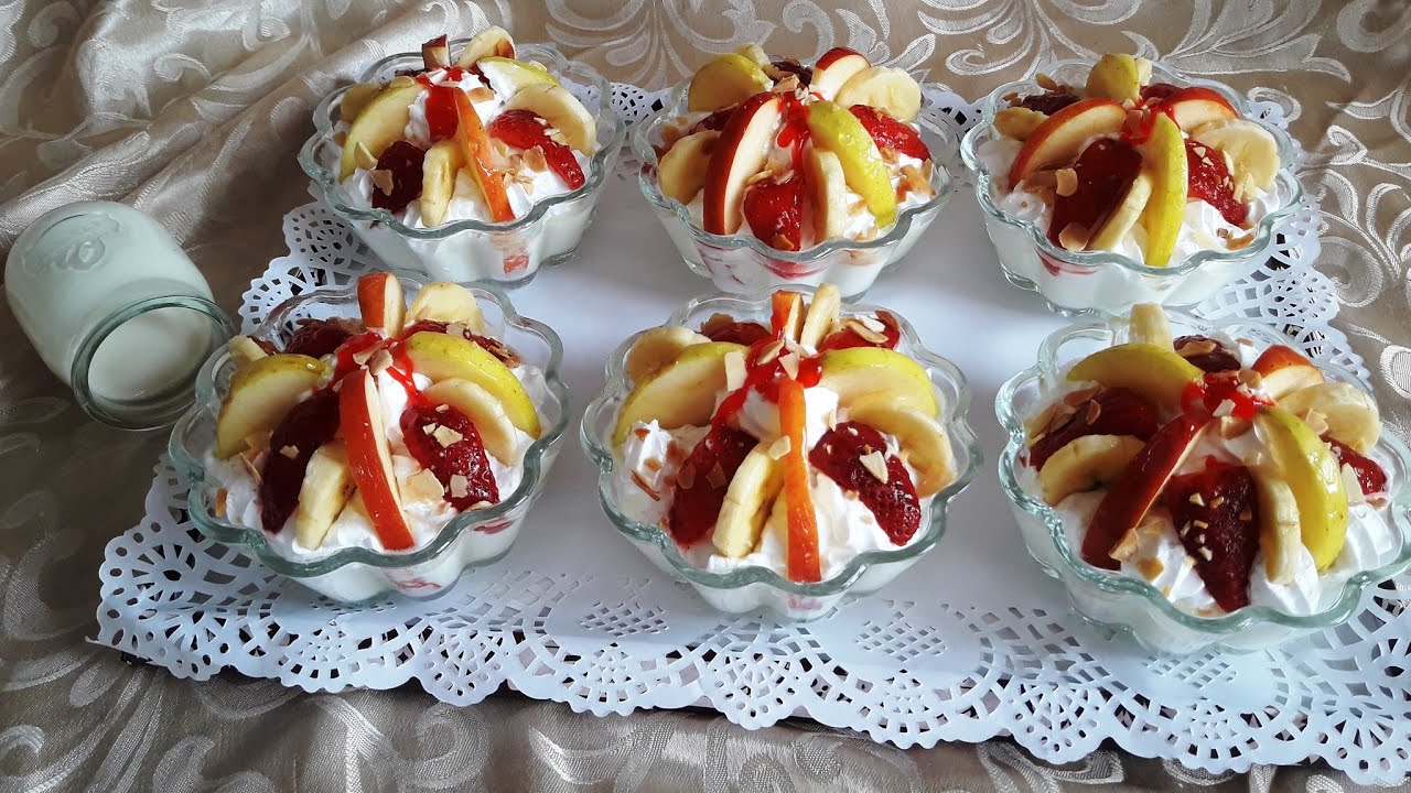 رايب فروي🍌🍓🍍 المحلبات جد لذيييذ و منعش لفصل الصيف اقتصادي و سهل التحضير 😋