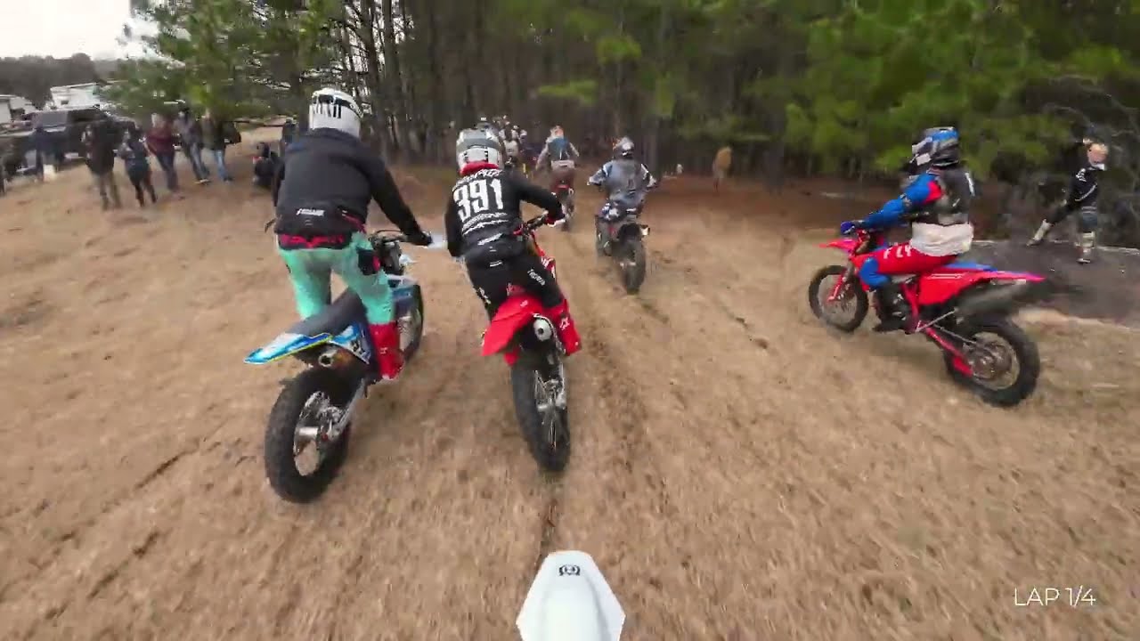 SORCS Spartan Harescramble - 1st race on new 2024 Husqvarna FX 350 - 3rd place